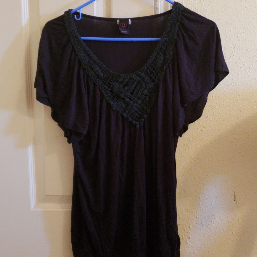 All black blouses